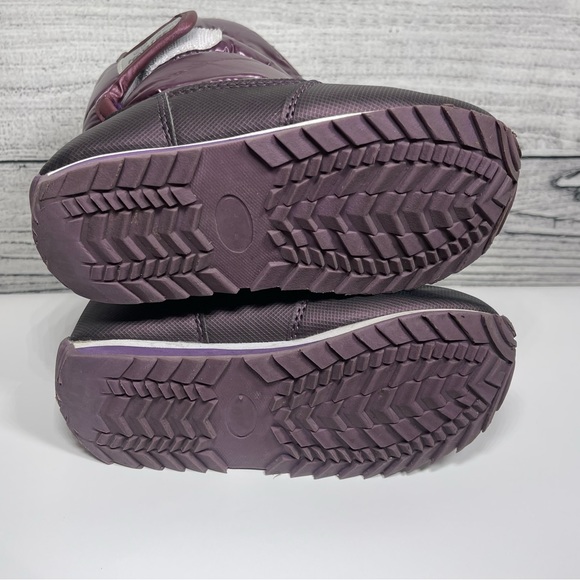 Tanleewa Waterproof Kids Snow Boots Warm Faux Fur Sz 29 - Picture 6 of 8